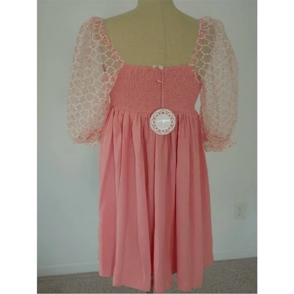 Umgee peach mini dress - Picture 2 of 6